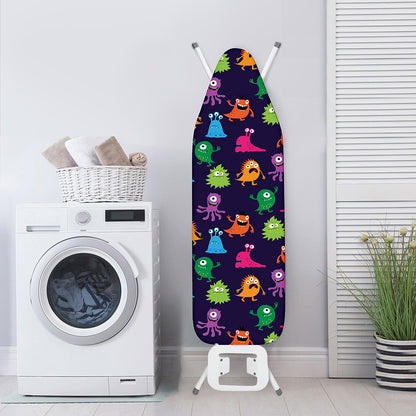 Cute Monster Pattern Print Ironing Board Cover