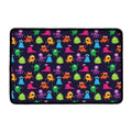 Cute Monster Pattern Print Kitchen Mat