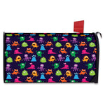 Cute Monster Pattern Print Mailbox Cover