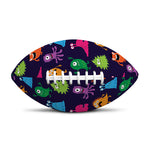 Cute Monster Pattern Print Rugby Ball
