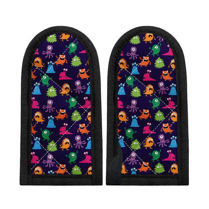 Cute Monster Pattern Print Skillet Handle Cover