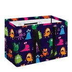 Cute Monster Pattern Print Utility Tote Bag