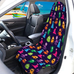 Cute Monster Pattern Print Waterproof Car Seat Cover