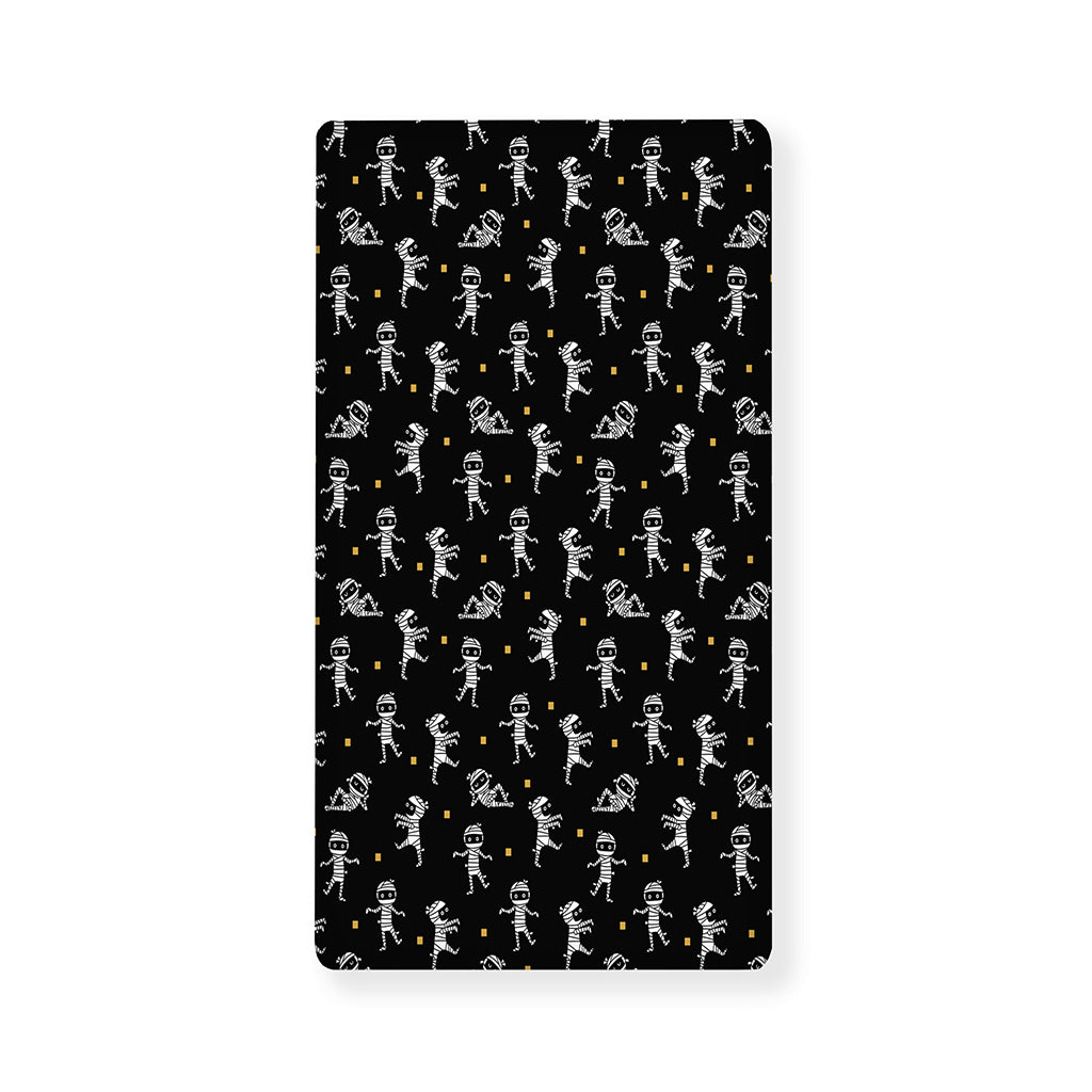 Cute Mummy Pattern Print Baby Crib Sheet