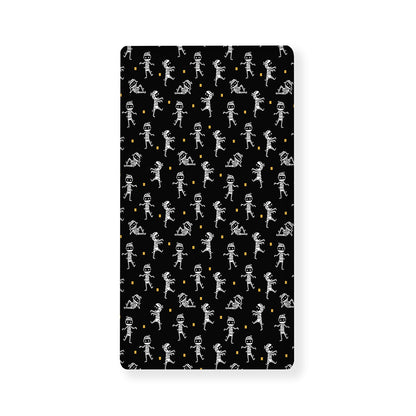 Cute Mummy Pattern Print Baby Crib Sheet