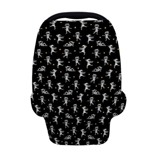 Cute Mummy Pattern Print Baby Seat Cover