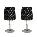 Cute Mummy Pattern Print Bar Stool Covers