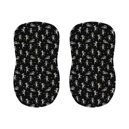 Cute Mummy Pattern Print Bar Stool Covers