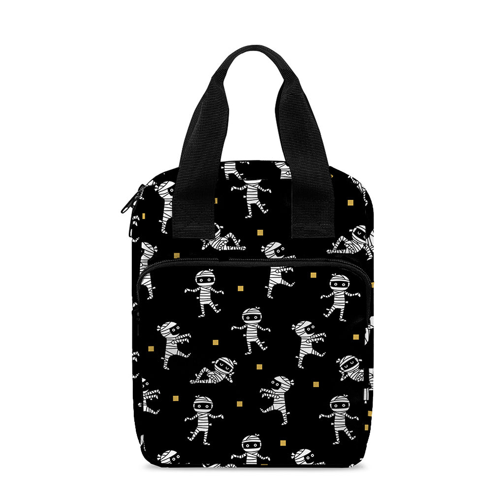 Cute Mummy Pattern Print Bible Tote Bag