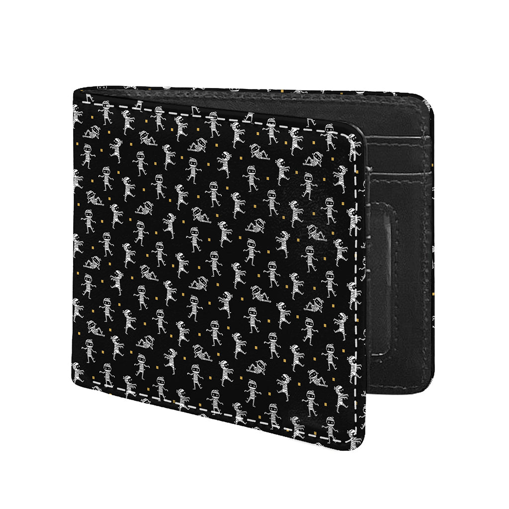 Cute Mummy Pattern Print Bifold Wallet