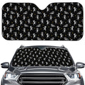 Cute Mummy Pattern Print Car Windshield Sun Shade