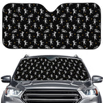 Cute Mummy Pattern Print Car Windshield Sun Shade