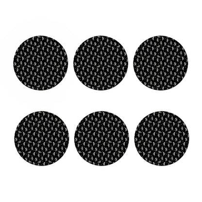 Cute Mummy Pattern Print Coaster Set