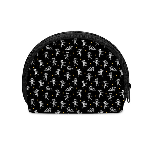Cute Mummy Pattern Print Coin Purse