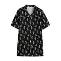 Cute Mummy Pattern Print Cotton Hawaiian Shirt