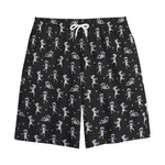 Cute Mummy Pattern Print Cotton Shorts
