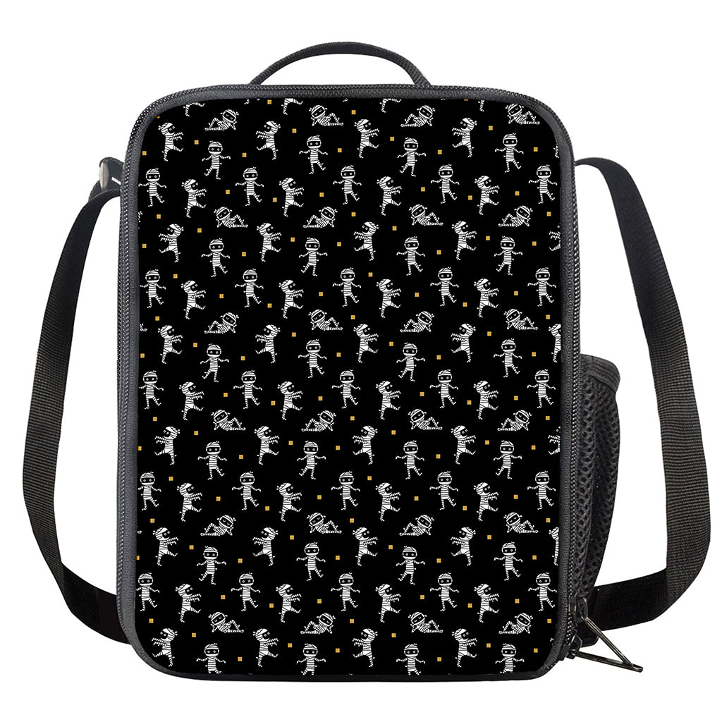 Cute Mummy Pattern Print Crossbody Lunch Bag