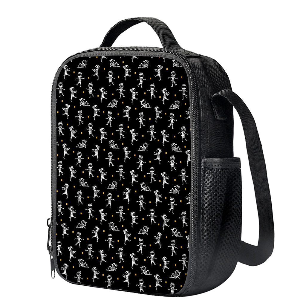 Cute Mummy Pattern Print Crossbody Lunch Bag
