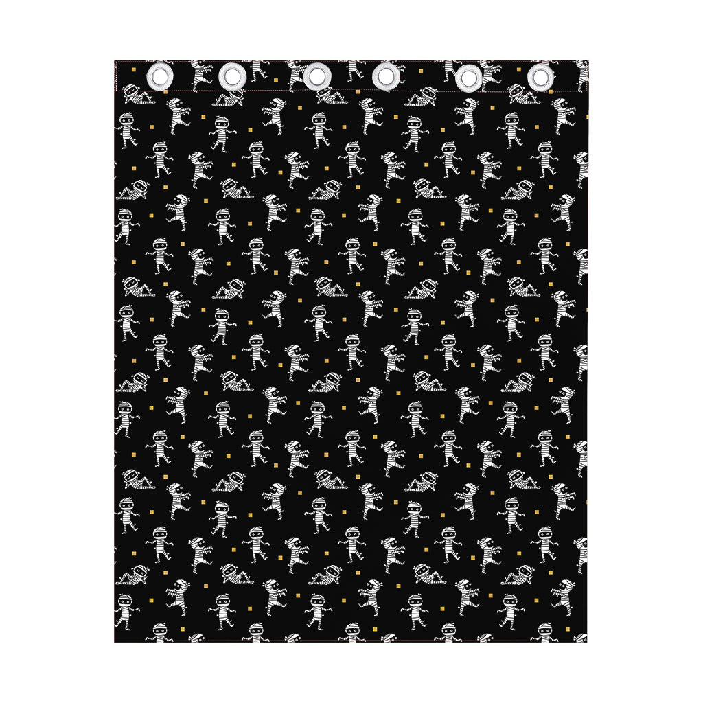 Cute Mummy Pattern Print Curtain