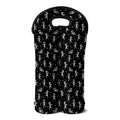 Cute Mummy Pattern Print Double Neoprene Wine Tote