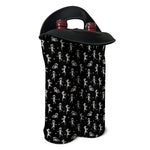 Cute Mummy Pattern Print Double Neoprene Wine Tote
