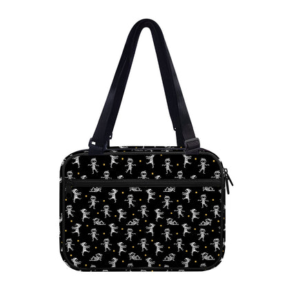Cute Mummy Pattern Print Double Strap Bible Bag