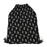 Cute Mummy Pattern Print Drawstring Bag