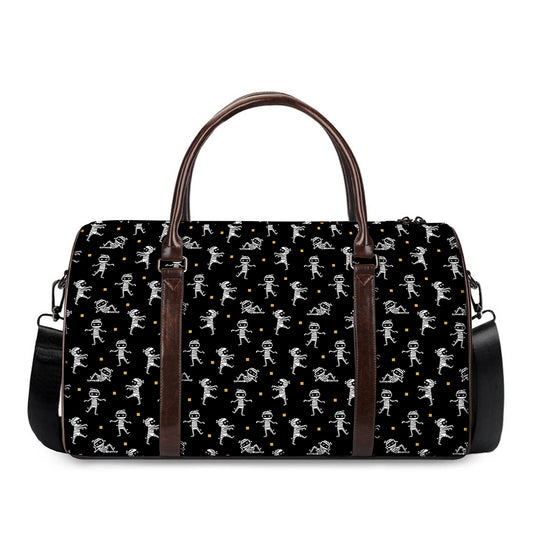 Cute Mummy Pattern Print Duffle Bag