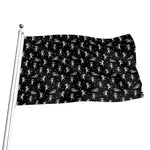 Cute Mummy Pattern Print Flag