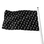 Cute Mummy Pattern Print Flag