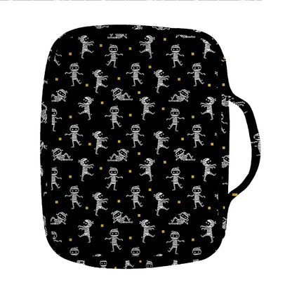 Cute Mummy Pattern Print Front Pocket Bible Bag
