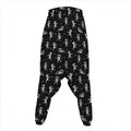 Cute Mummy Pattern Print Hammer Pants