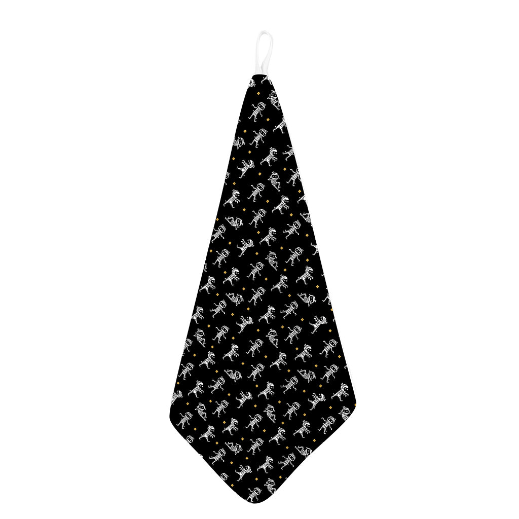 Cute Mummy Pattern Print Hand Towel