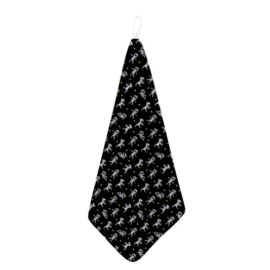 Cute Mummy Pattern Print Hand Towel