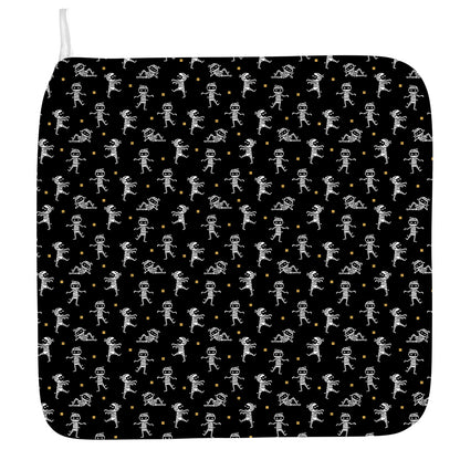 Cute Mummy Pattern Print Hand Towel
