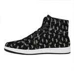 Cute Mummy Pattern Print High Top Leather Sneakers
