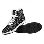 Cute Mummy Pattern Print High Top Leather Sneakers