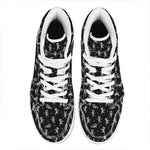 Cute Mummy Pattern Print High Top Leather Sneakers