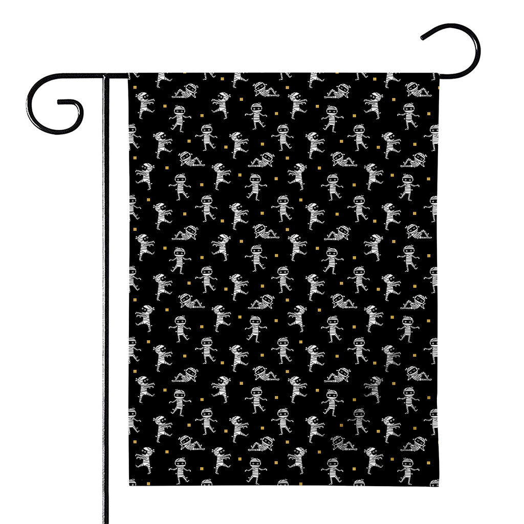 Cute Mummy Pattern Print House Flag