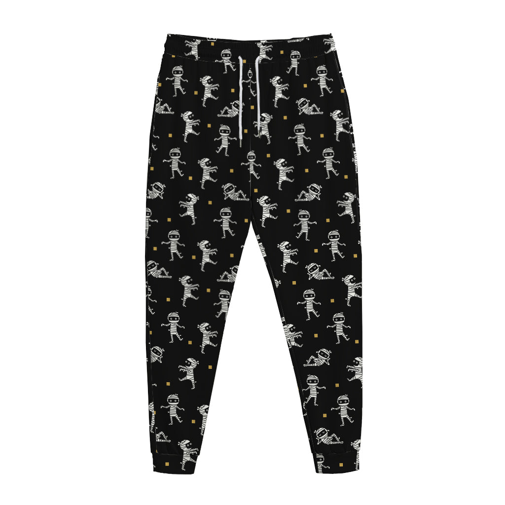 Cute Mummy Pattern Print Jogger Pants