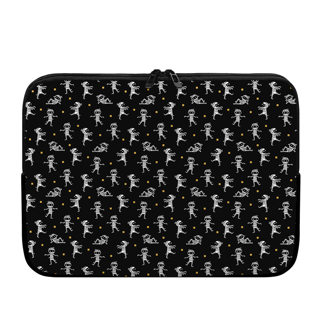 Cute Mummy Pattern Print Laptop Sleeve