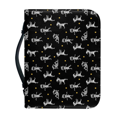 Cute Mummy Pattern Print Leather Bible Cover