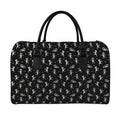 Cute Mummy Pattern Print Leather Duffel Bag