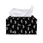 Cute Mummy Pattern Print Leather Tissue Box Cover
