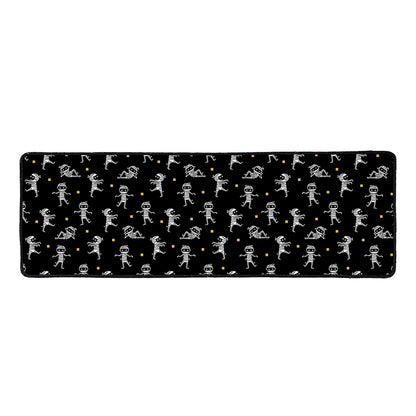 Cute Mummy Pattern Print Long Kitchen Mat