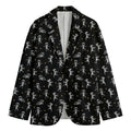 Cute Mummy Pattern Print Men's Blazer