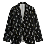 Cute Mummy Pattern Print Men's Blazer