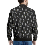 Cute Mummy Pattern Print Men's Bomber Jacket