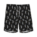 Cute Mummy Pattern Print Men's Athletic Shorts