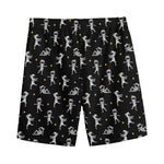 Cute Mummy Pattern Print Men's Sports Shorts